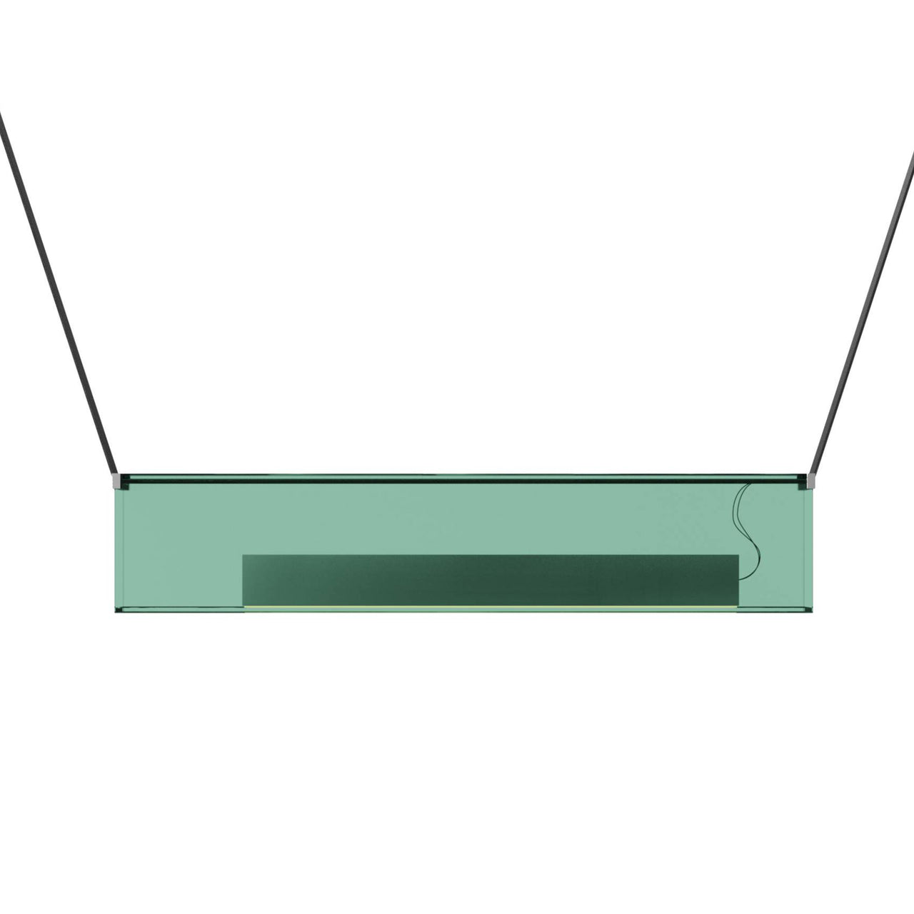 Sainte 21 Suspension Lamp: Green