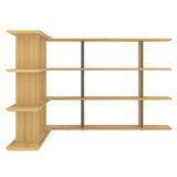 Stockholm Shelf: Composition 9 + Super-Matt Oak + Anodized Aluminum Bronze