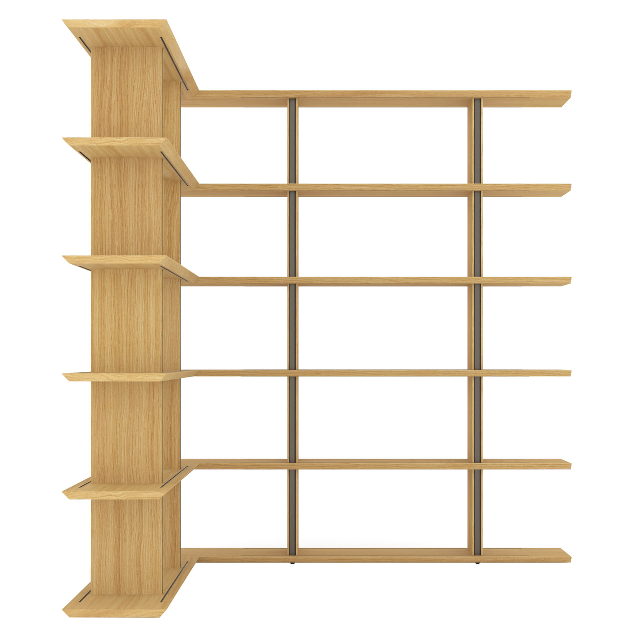 Stockholm Shelf: Composition 11 + Super-Matt Oak + Anodized Aluminum Bronze