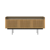 Stockholm STH304 Technic Sideboard: Composition 3+ Super-Matt Oak + Anodized Aluminum Bronze + Black