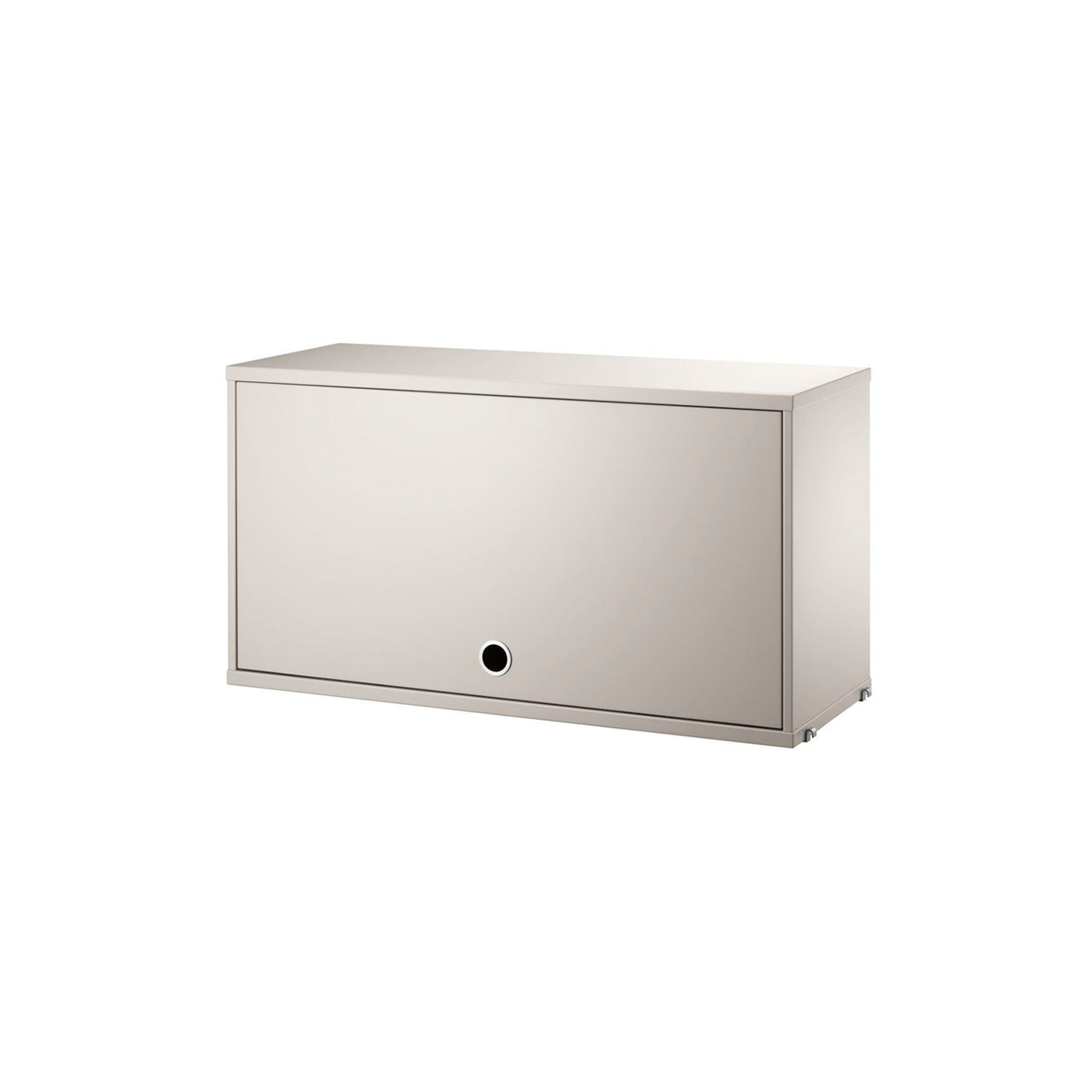 String System: Cabinet with Flip Door + Beige