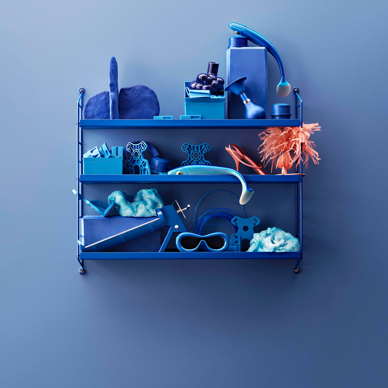 String Pocket Metal Shelving