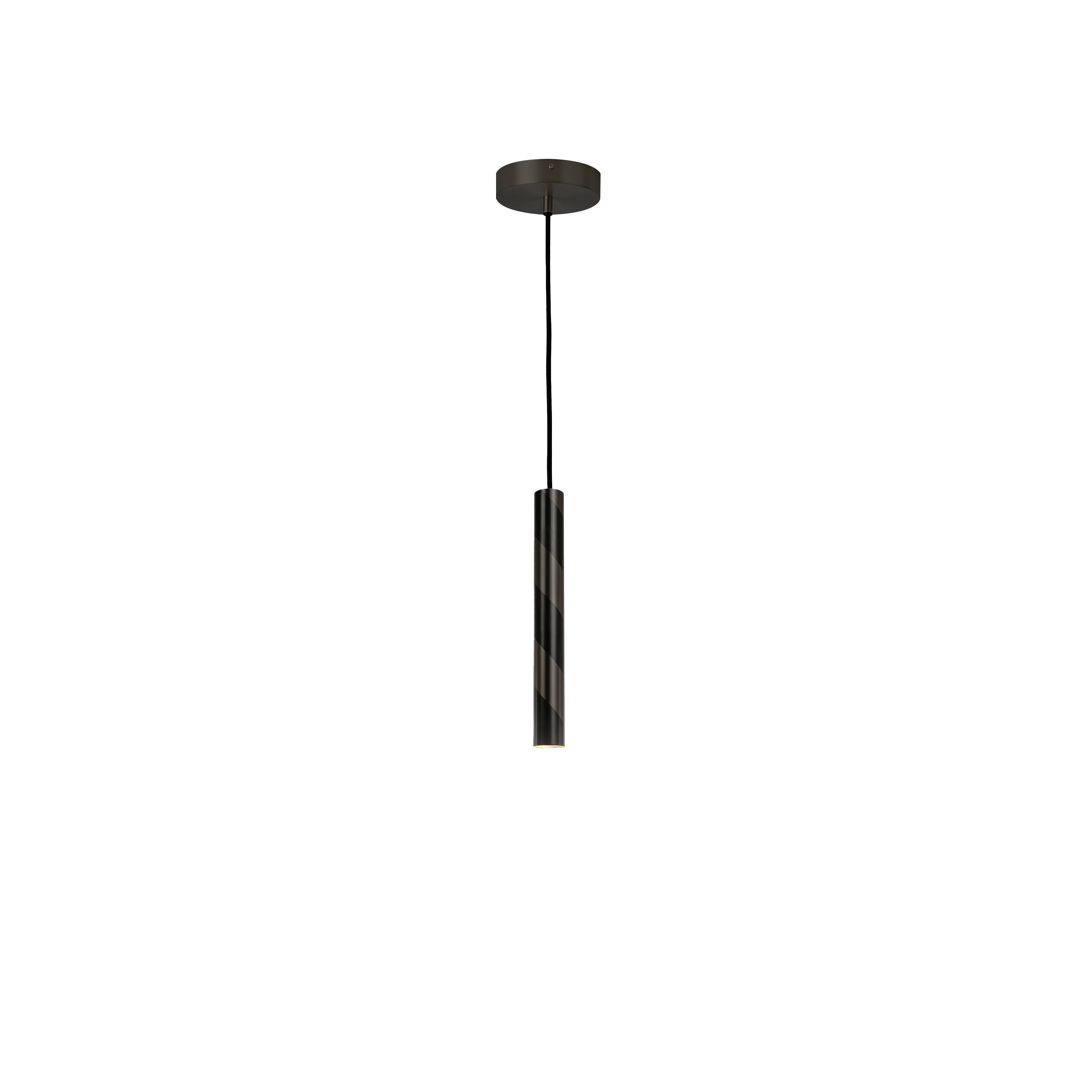 Candy Pendant: Satin Graphite + 1