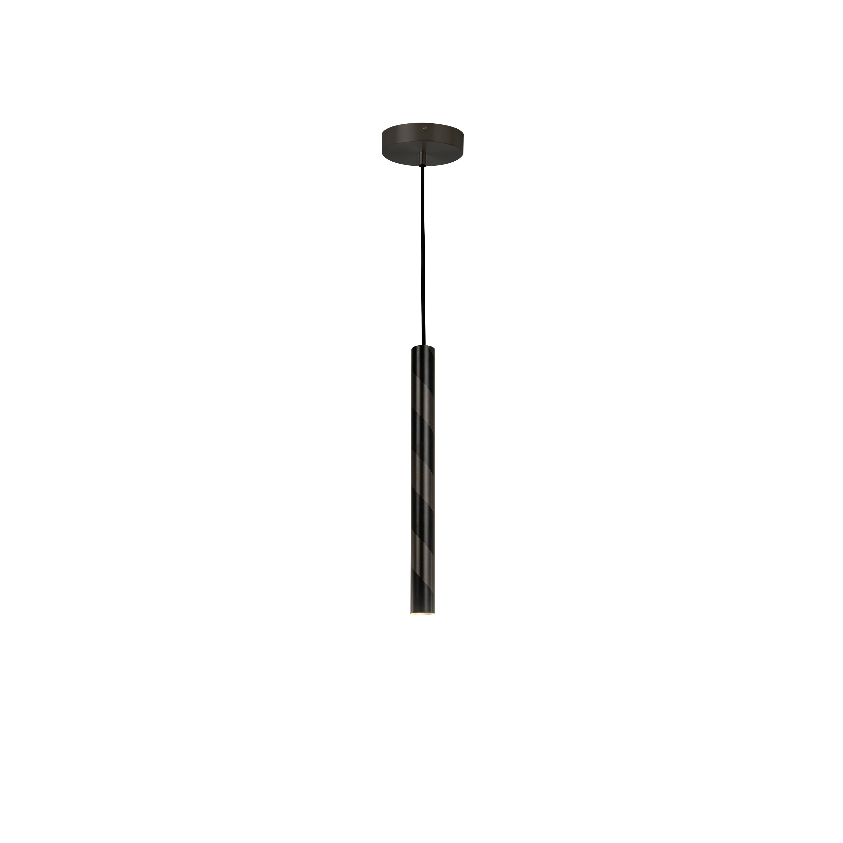 Candy Pendant: Satin Graphite + 2