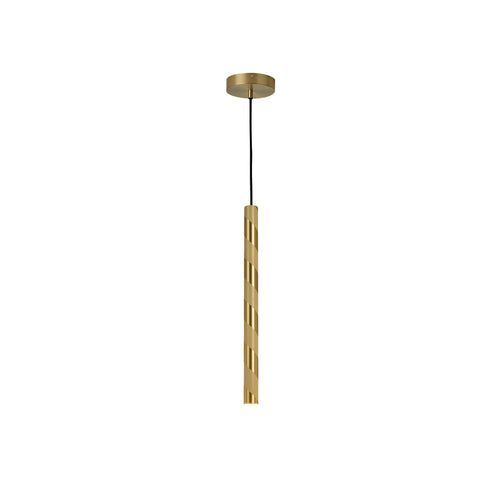 Candy Pendant: Satin Brass + 3