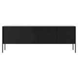Tactile Sideboard: TAC216 + Ebony Stained Oak + Dark Grey Stained Oak