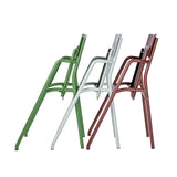 Flip-Up Chair: Reseda green + Agate Grey + Oxide Red