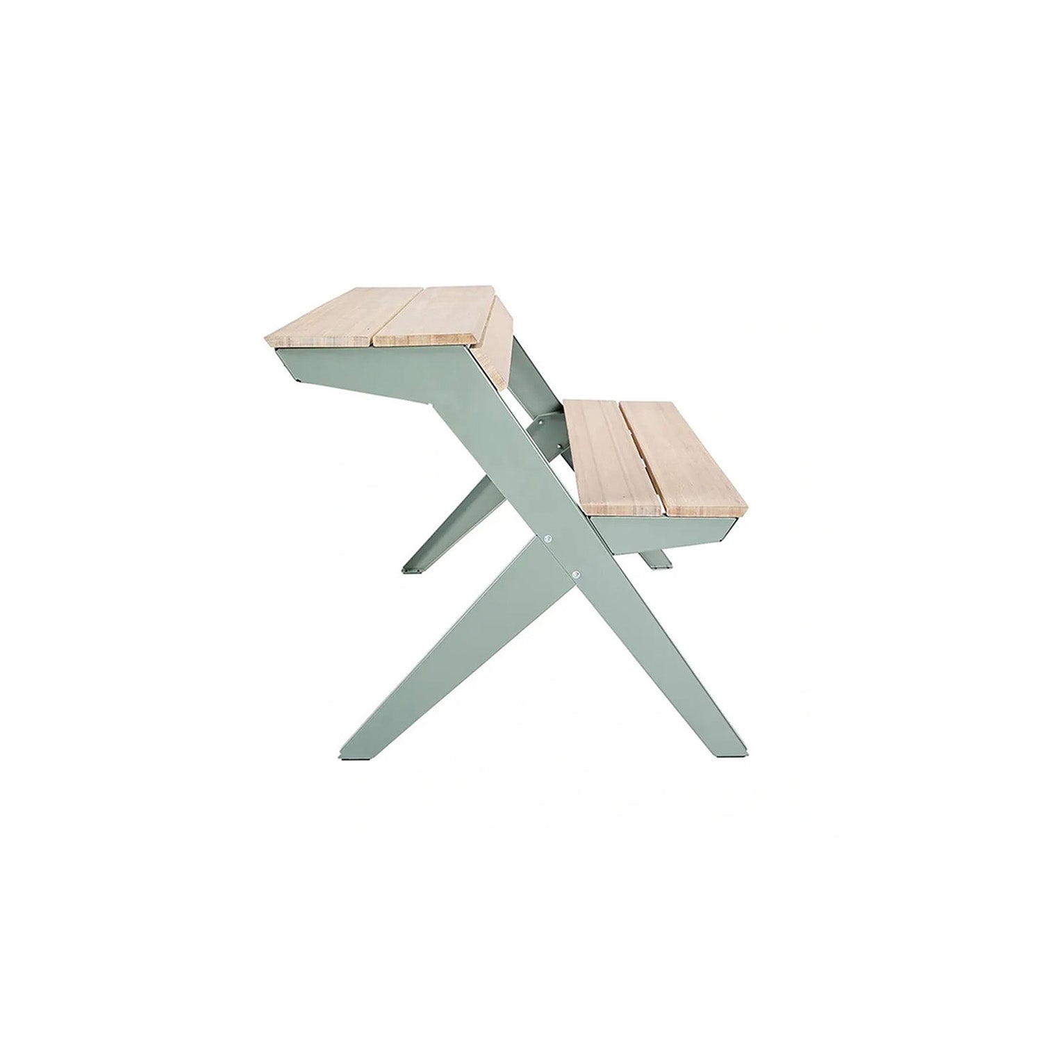 Tablebench: 3 Seater + Cement Grey