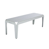 Bended Bench: Agate Grey + Without Backrest