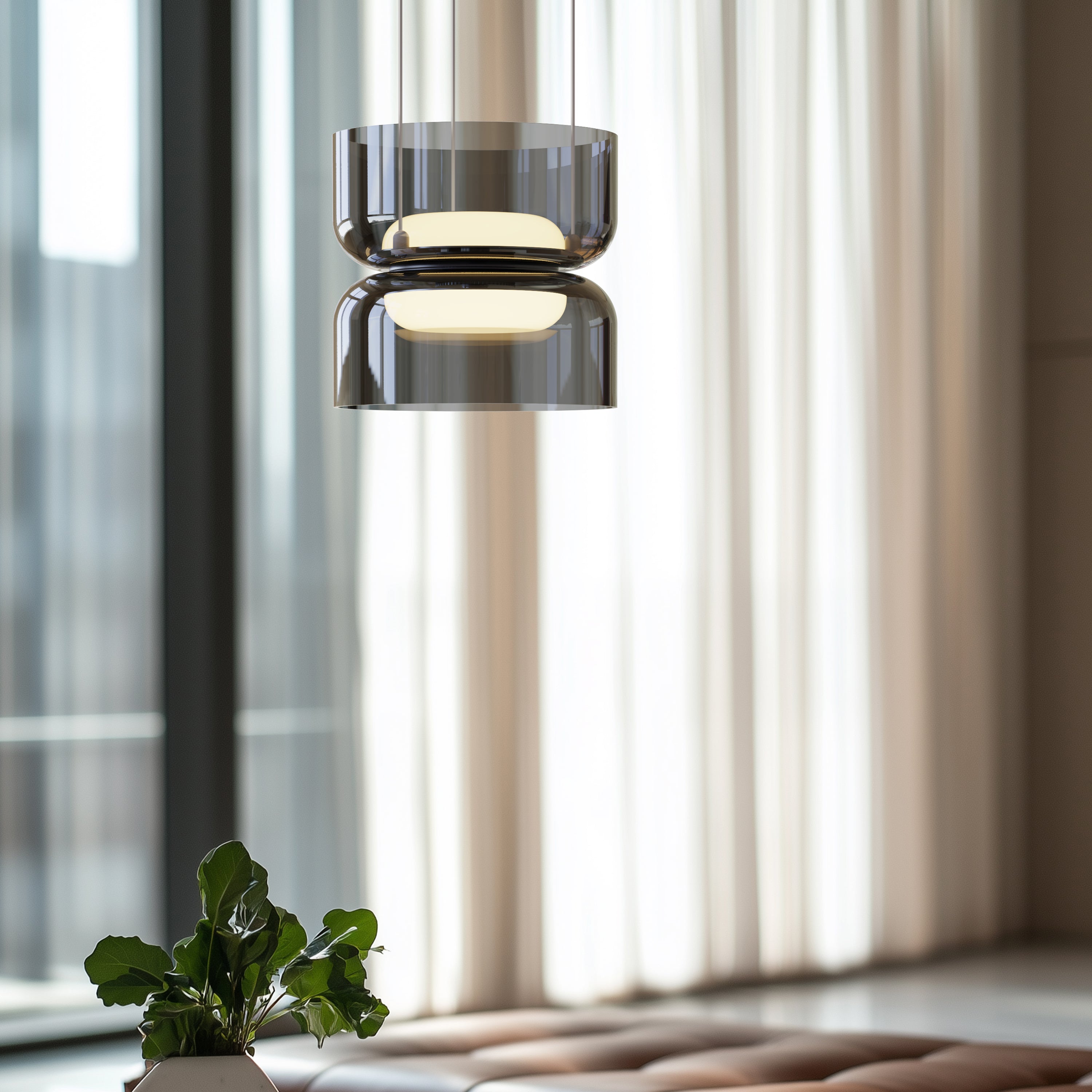 Totem Mini Up + Downlight Pendant: E