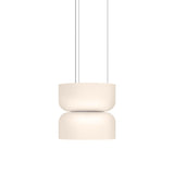 Totem Mini Up + Downlight Pendant: E + White