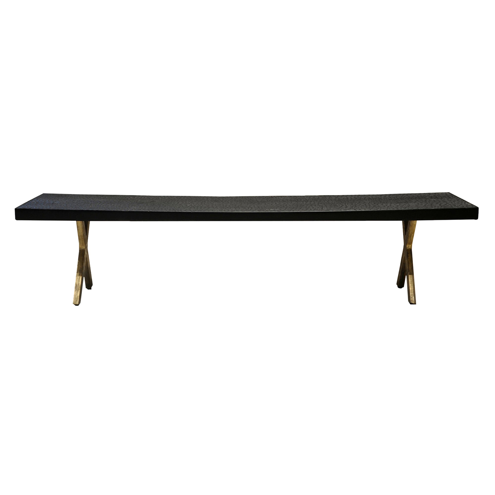 Touch Bench: Bronze Legs + Large - 70.9