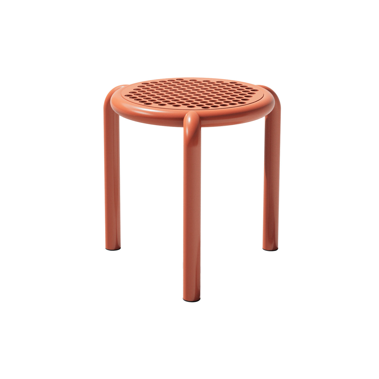 Stacking Tripod Stool: Terracotta