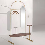 Arco Clothing Rack + Mirror: Configuration