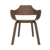 Showtime Chair: Seat Upholstered + Walnut