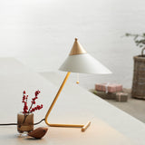 Brass Top Table Lamp