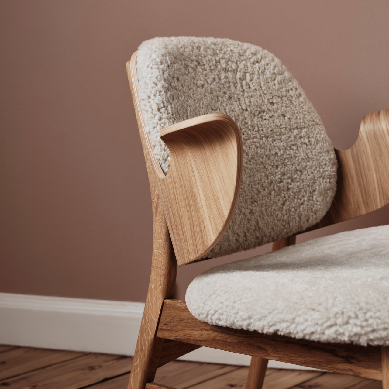 Gesture Lounge Chair: Seat + Back Upholstered