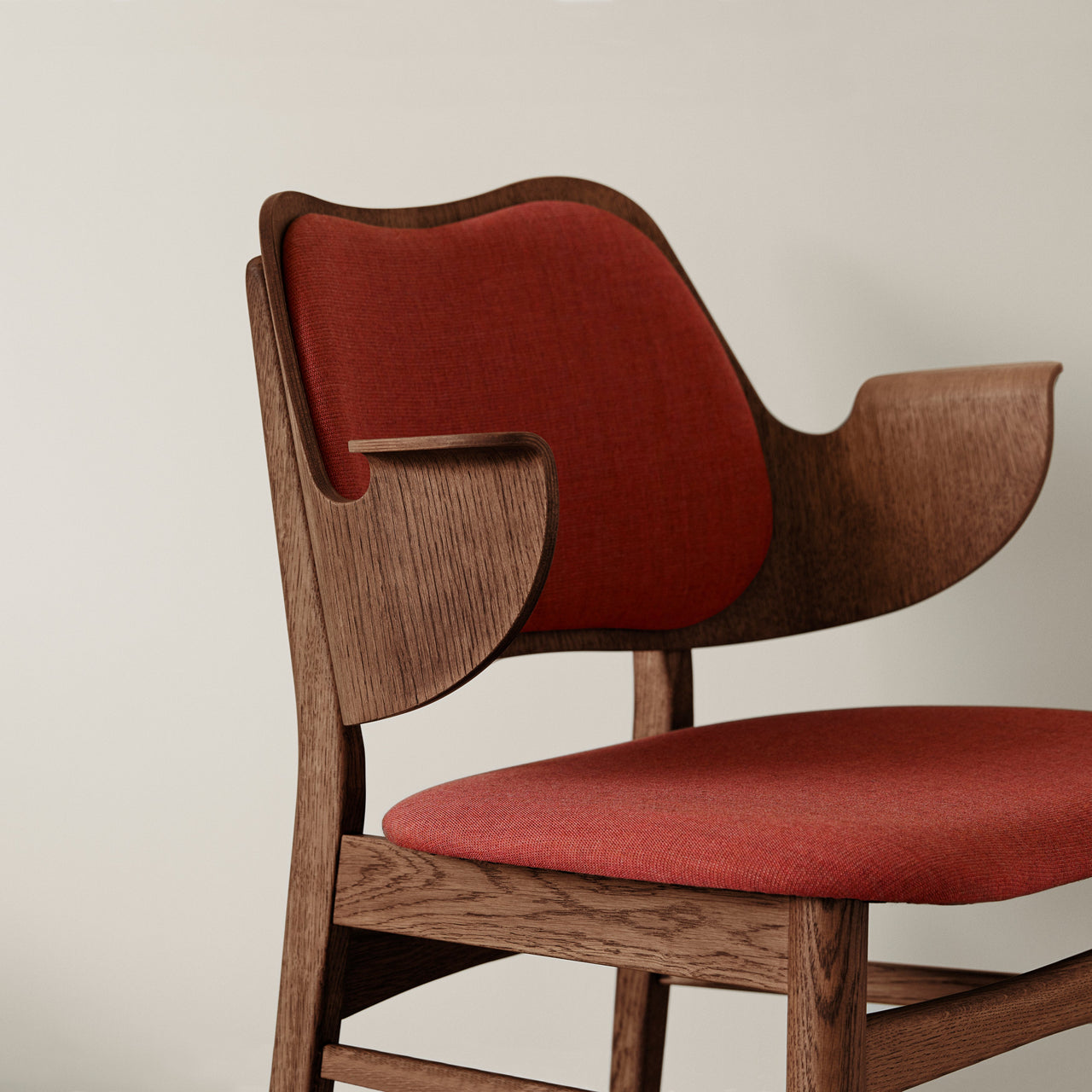 Gesture Dining Chair: Seat + Back Upholstered