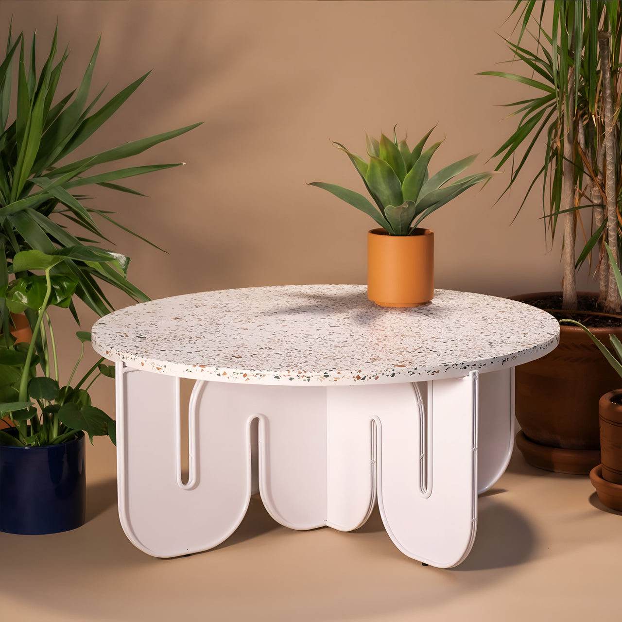 Wave Table Stone Top