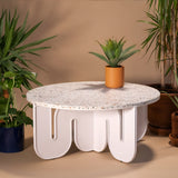 Wave Table Stone Top