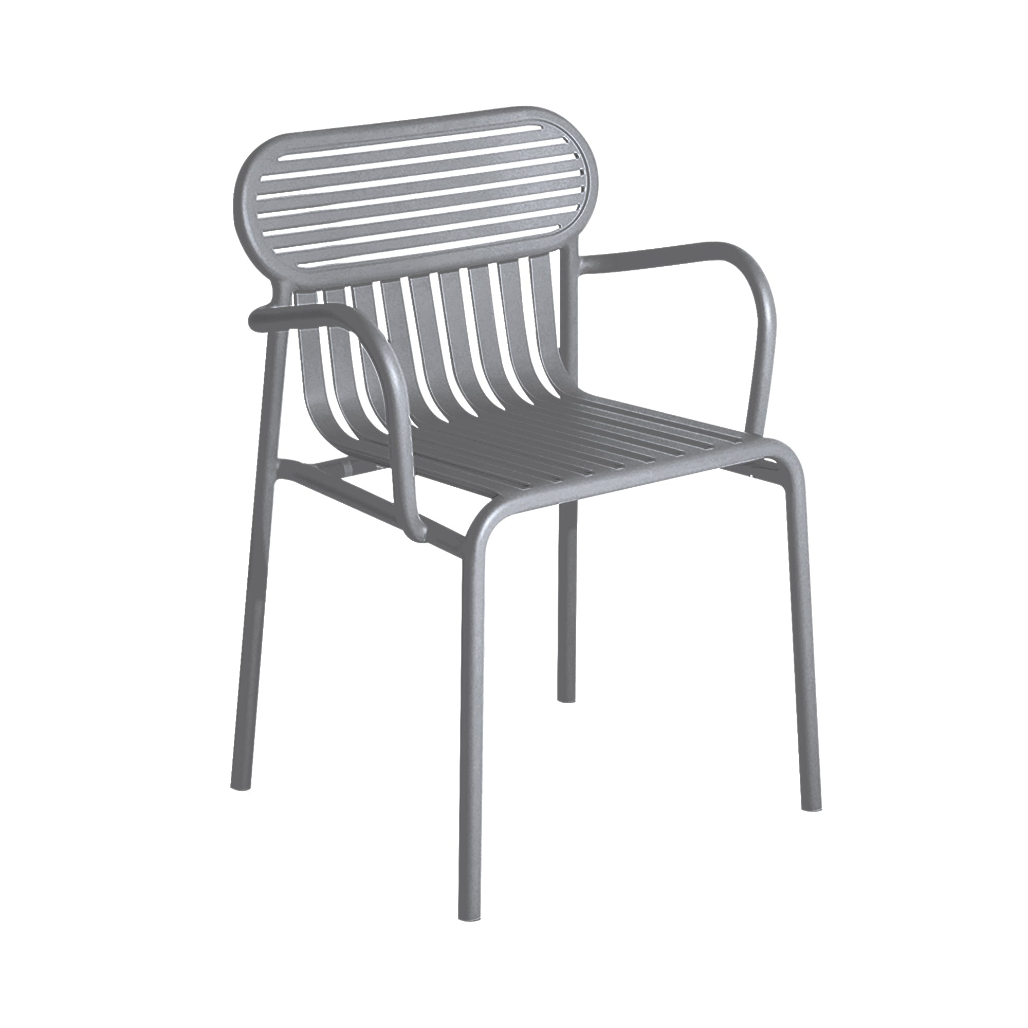 Week-End Stacking Armchair: Set of 2 + Stone Grey