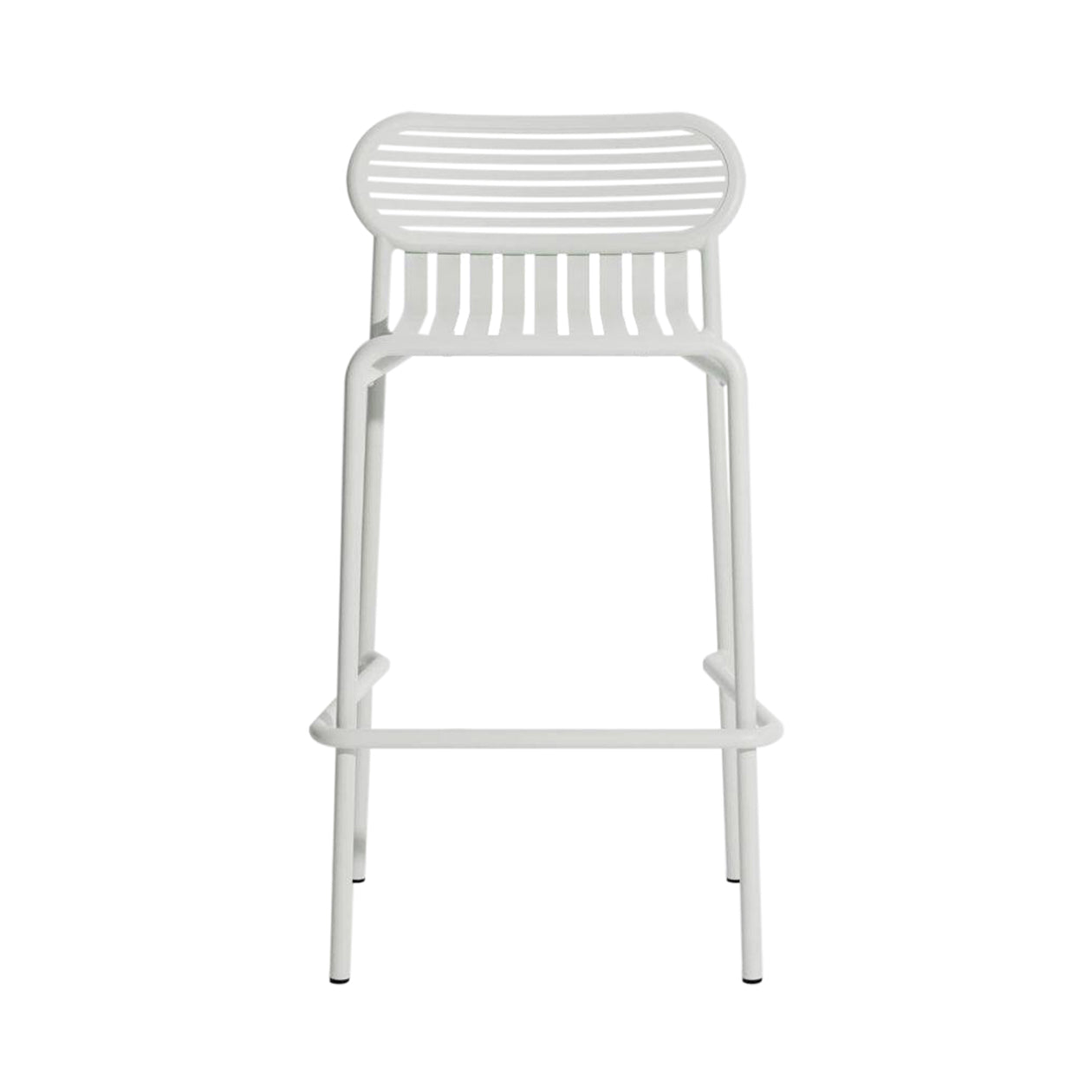 Week-End Stacking Bar Stool: Pearl Grey