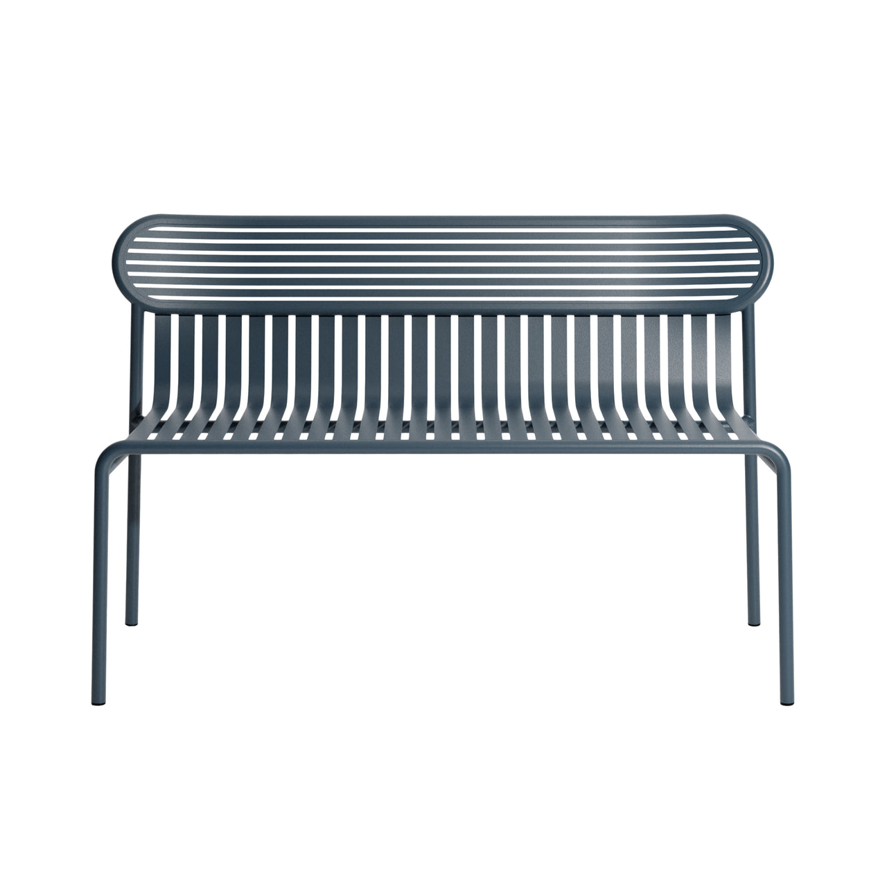 Week-End Garden Stacking Bench: Grey Blue