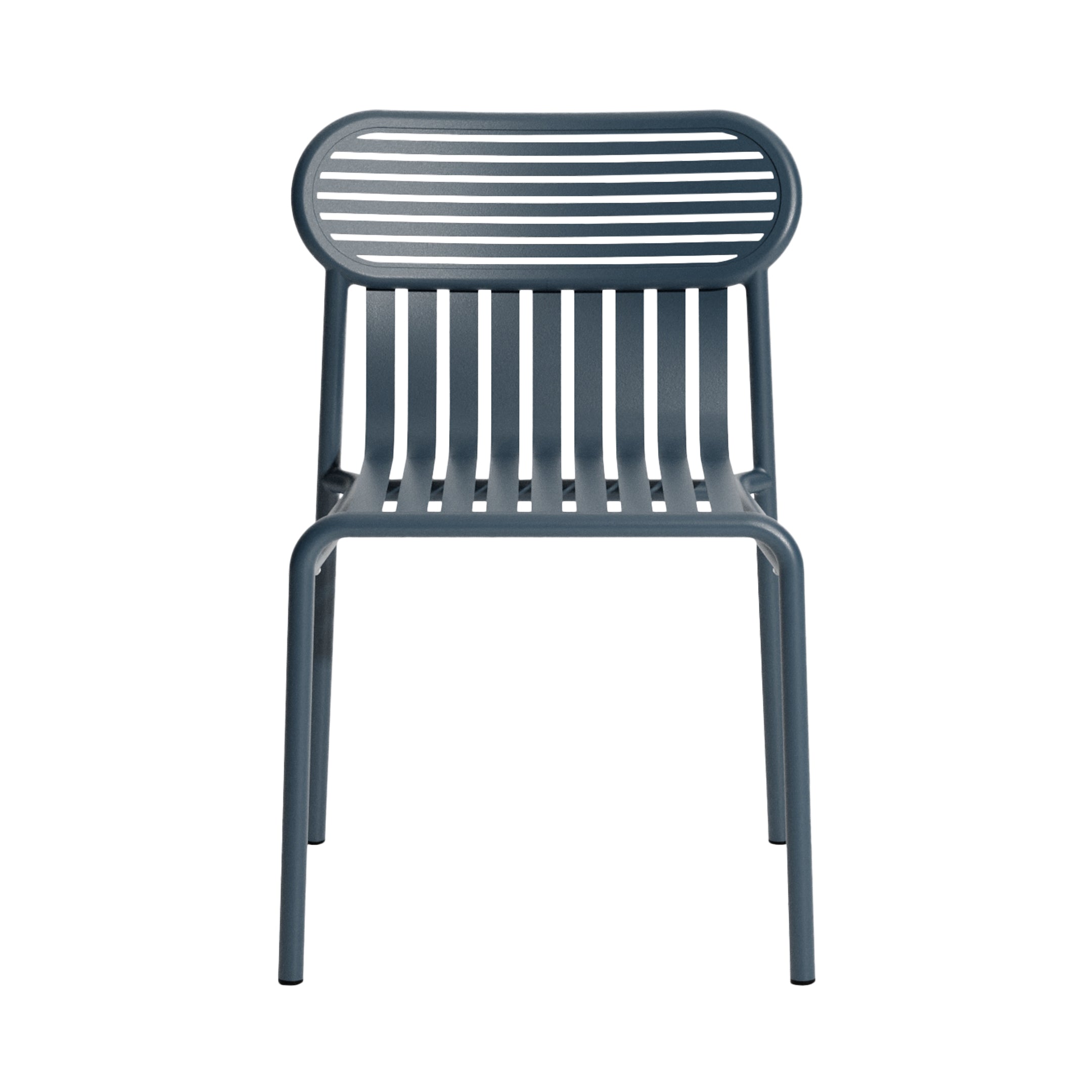 Week-End Stacking Chair: Set of 2 + Grey Blue