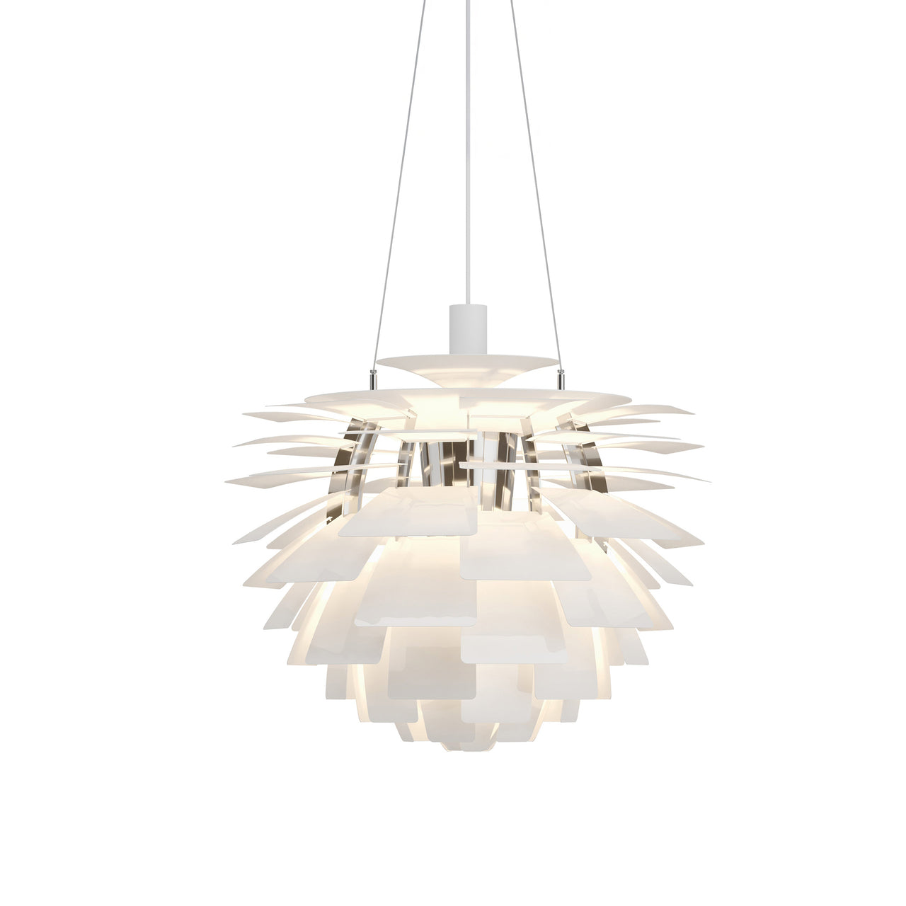 PH Artichoke Pendant: Medium + White