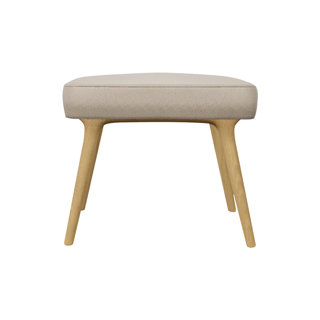 Zio Footstool: White Wash