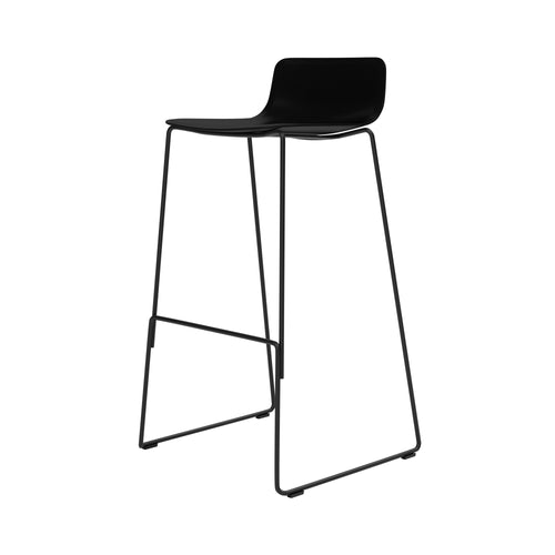 Pato Stool: Bar + Black + Black