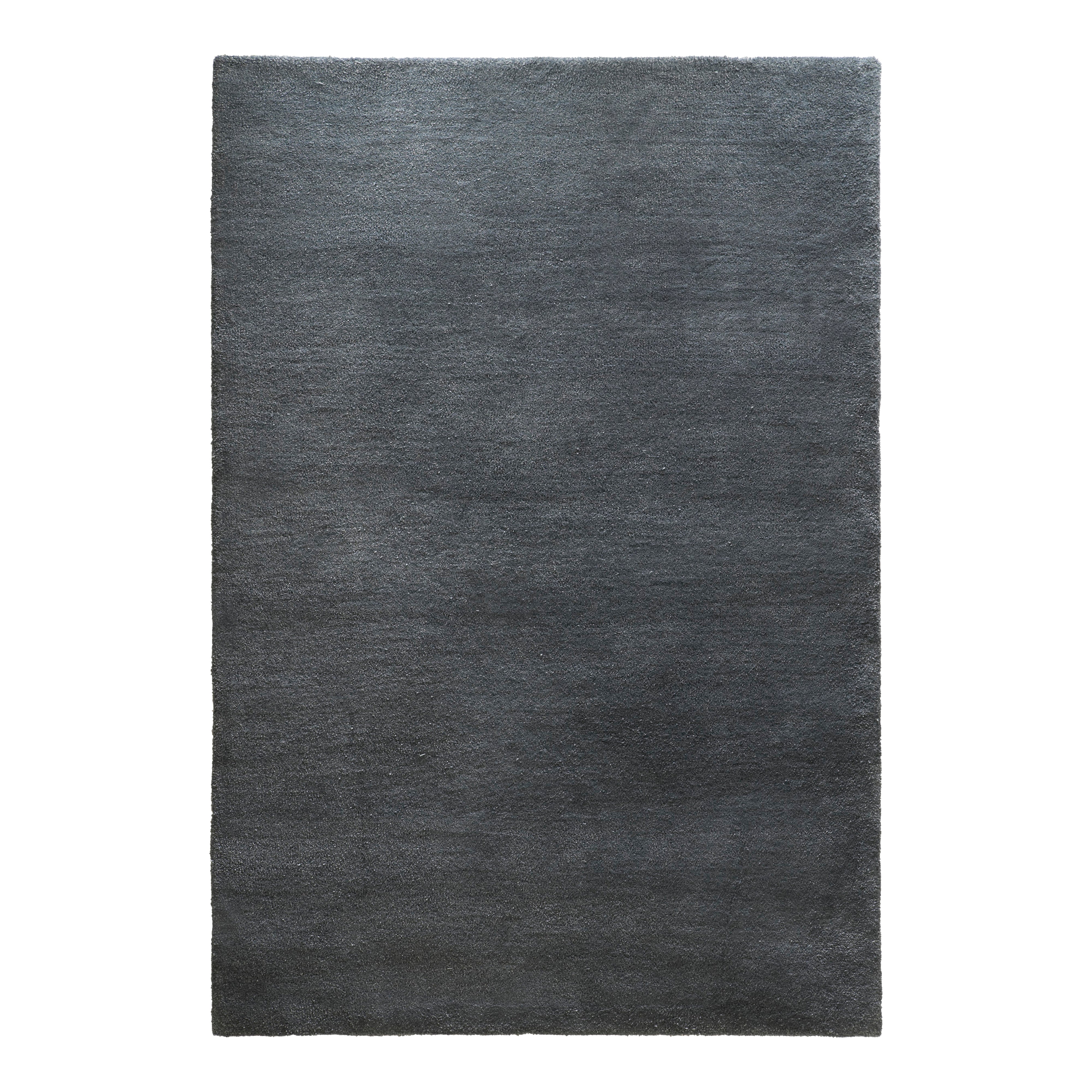 Plain Rug: Large + Dark Grey