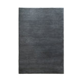 Plain Rug: Small + Dark Grey