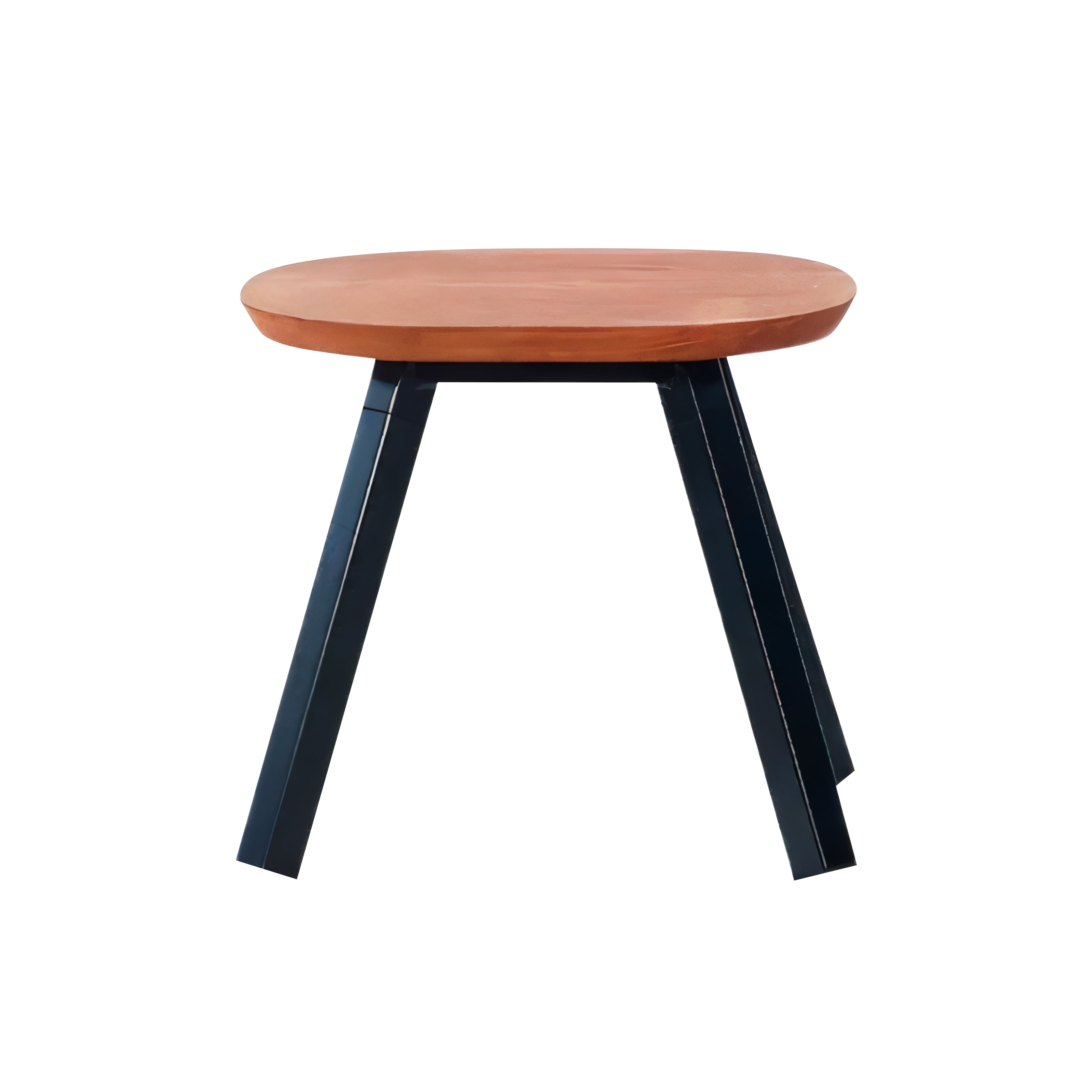 You and Me Indoor/Outdoor Footstool: Jet Black + 1 + Without Cushion