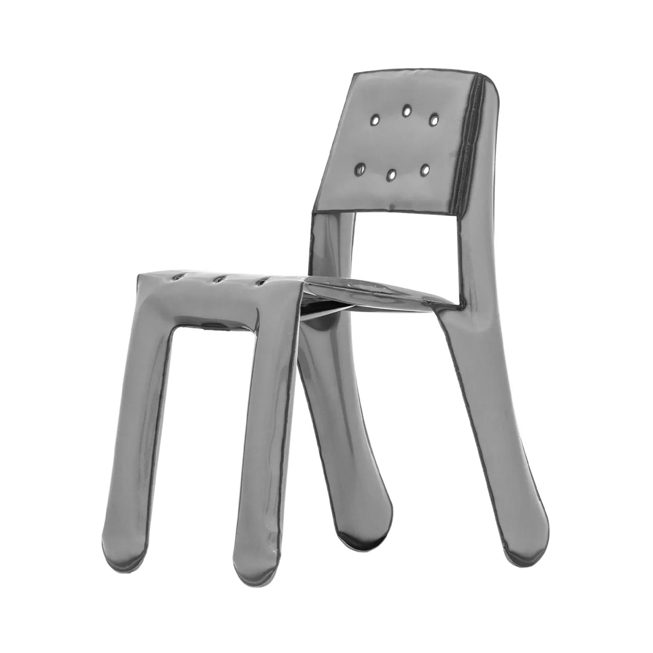 Chippensteel 0.5 Chair: Raw Lacquered Steel