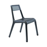 Leggera Chair: Anodic Black Steel