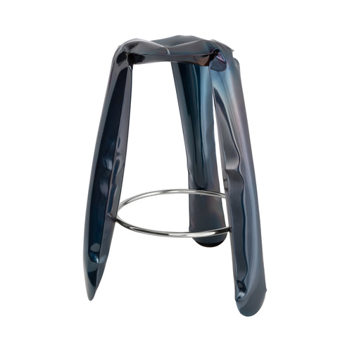 Plopp Bar Stool: Cosmic Blue