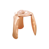 Plopp Standard Stool: Copper Polished