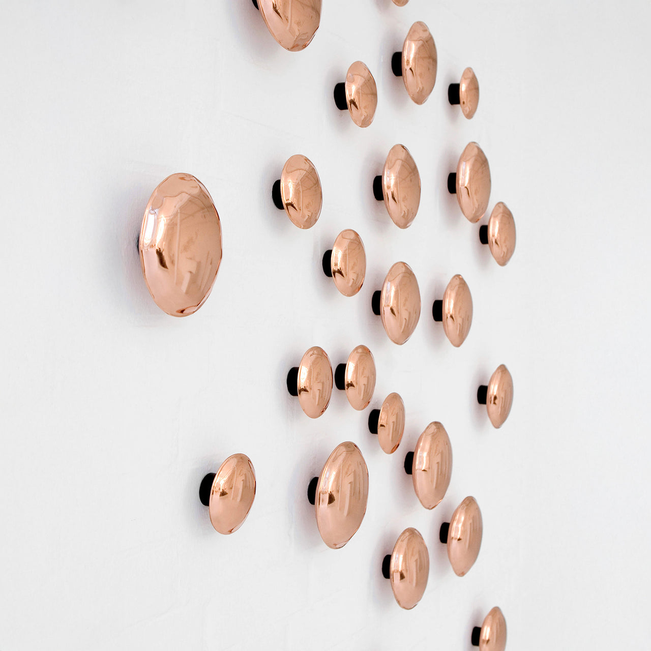 Pin Wall Hanger: Copper