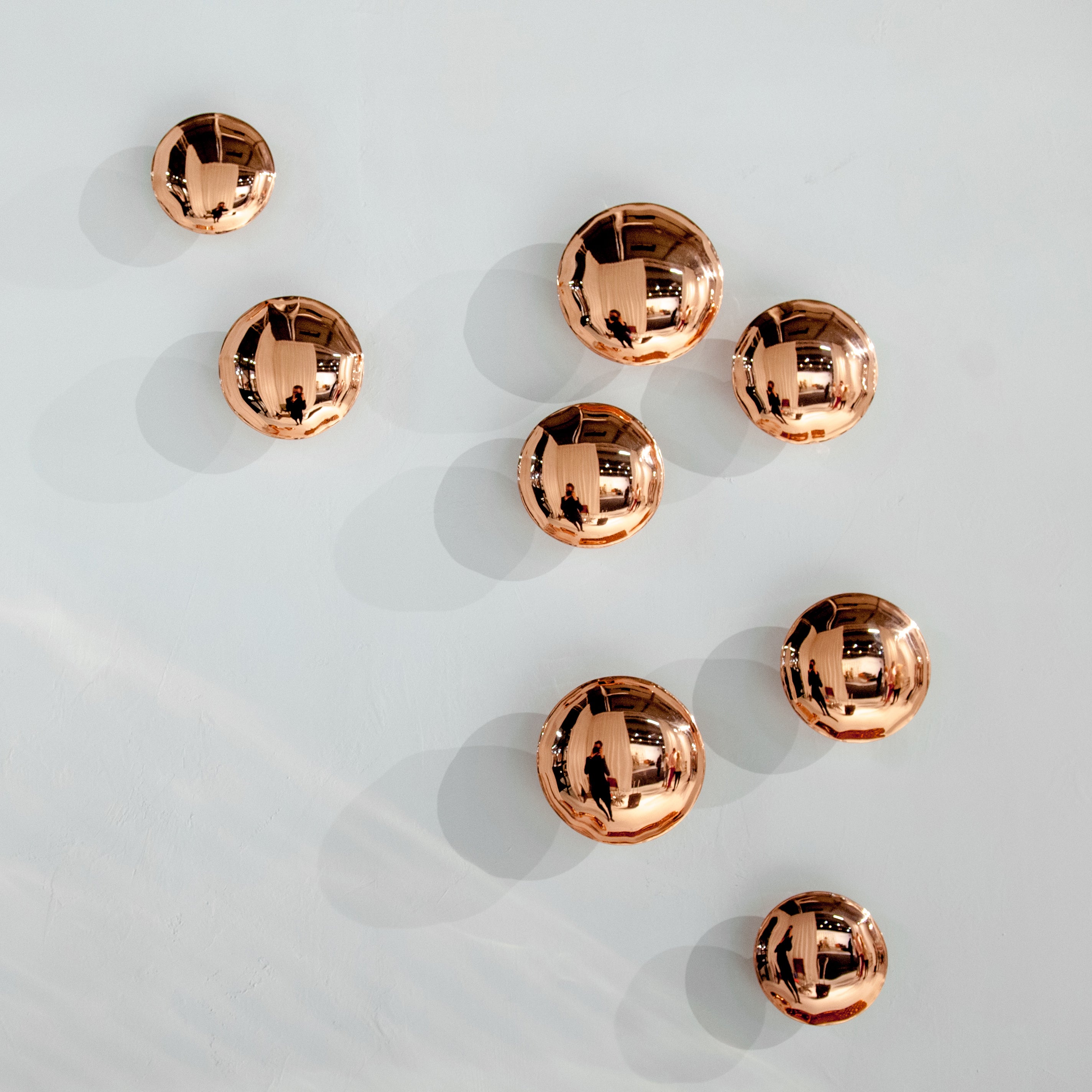 Pin Wall Hanger: Copper