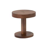 Left + Right Side Table: Round Base