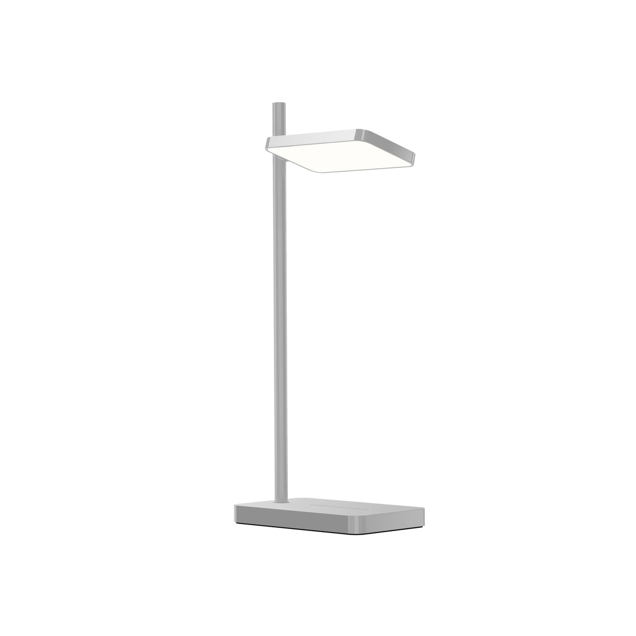 Talia Table Lamp + Wireless Device Charger: Grey