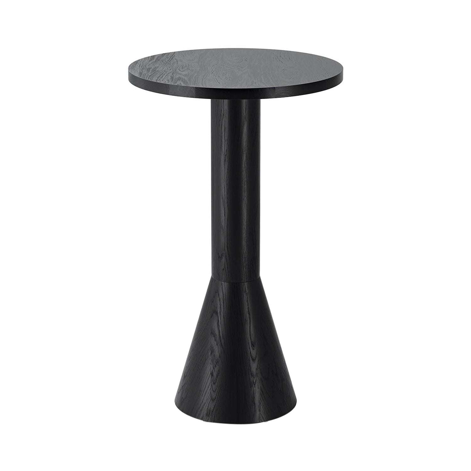Draft Bar Table: Black Stained Ash