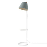 Lana Magnetic Floor Lamp: Arctic Blue + White