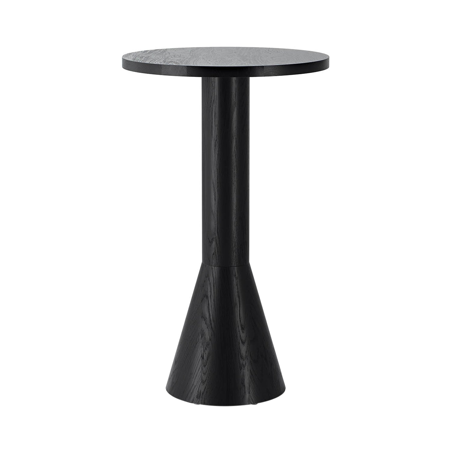 Draft Bar Table: Black Stained Ash