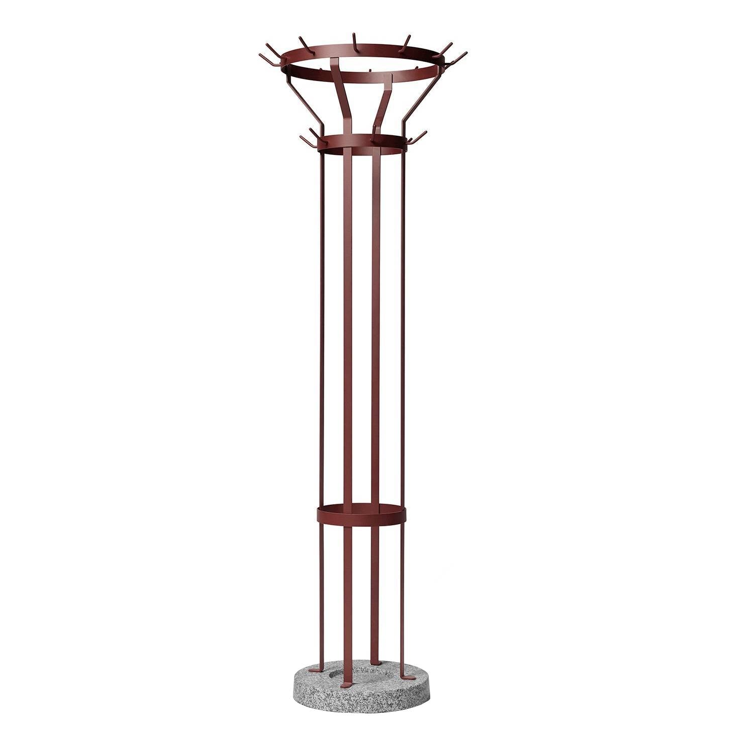 Marcel Coat Stand: Wine Red