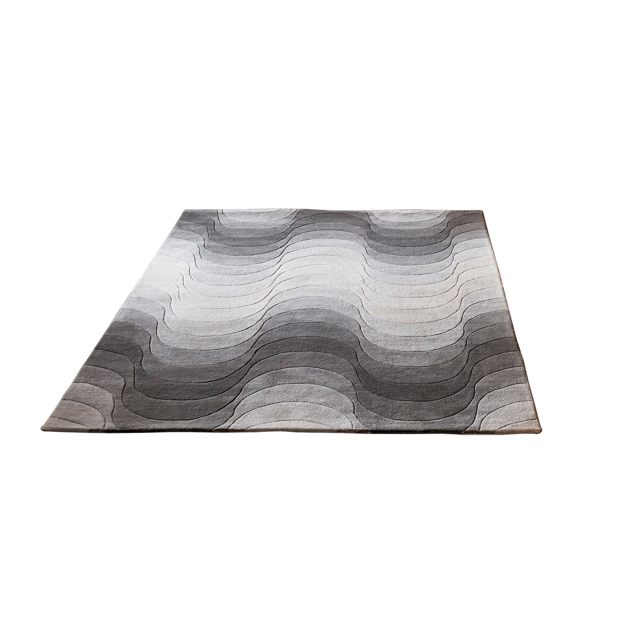 Wave Rug: Grey