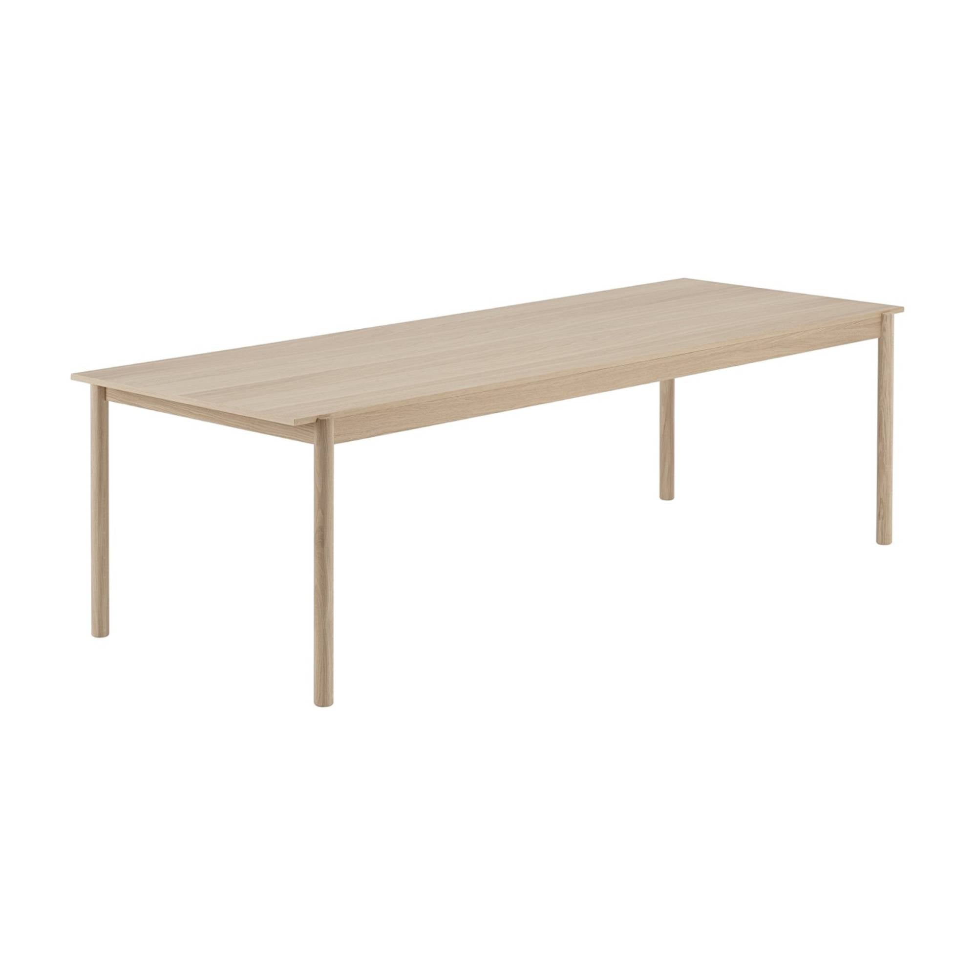 Linear Wood Table: Large - 102.4