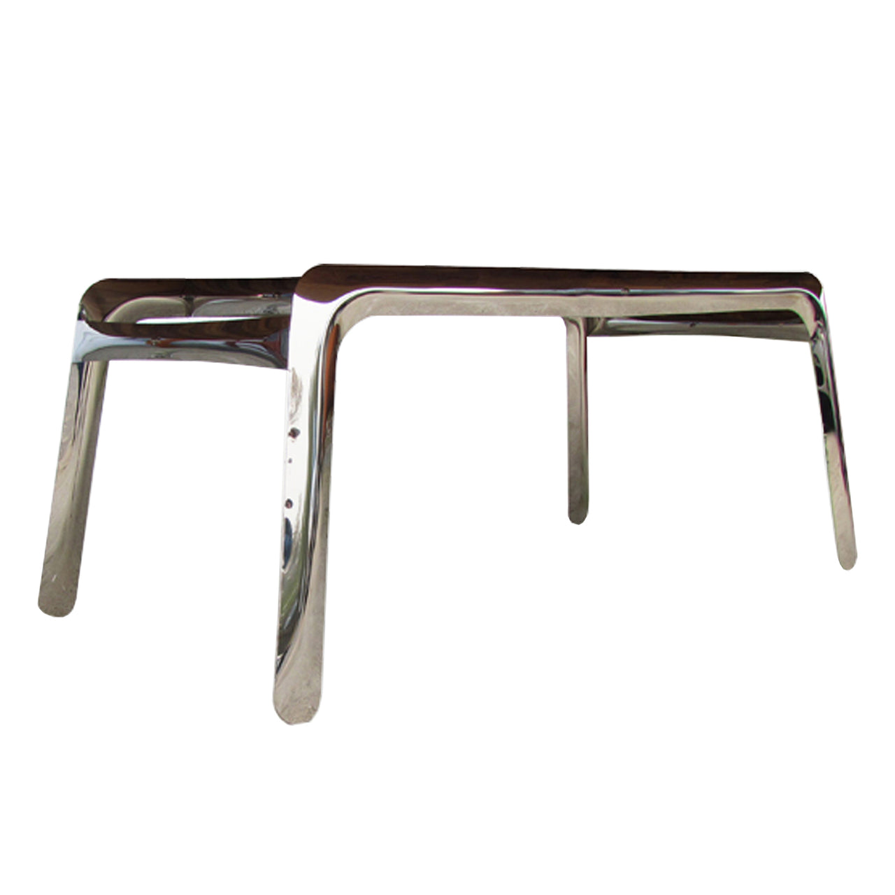 Most Table Base: Inox Polished Stainless Steel