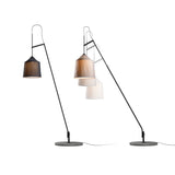 Jaima Floor Lamp: Outdoor + Grey + Beige